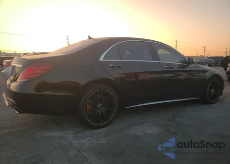 2015 Mercedes-Benz S 63 Amg z USA, uszkodzony, nr VIN WDDUG7JB8FA154339